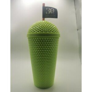 Starbucks 30th Anniversary Neon Green Studded 16oz Tumbler Cup